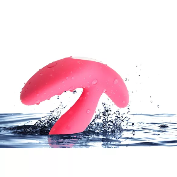 Cotoxo Saddle - vibrator za prostatu s daljinskim upravljačem - crveni