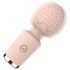 Sunfo Strawberry - vodootporni mini masažni vibrator (ružičasti)