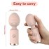 Sunfo Strawberry - vodootporni mini masažni vibrator (ružičasti)