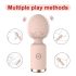 Sunfo Strawberry - vodootporni mini masažni vibrator (ružičasti)