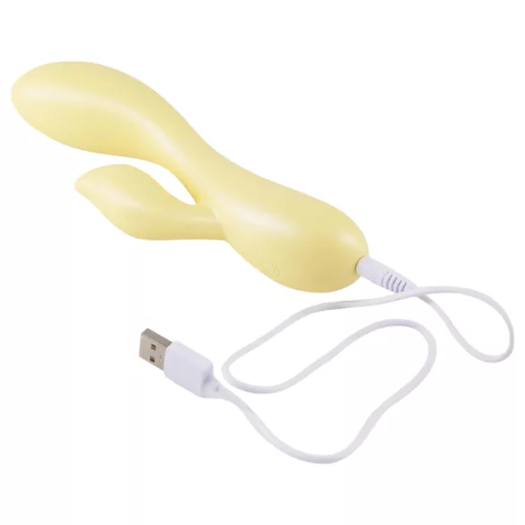 LP Jessica - pametni vibrator s klitoralnim krakom (žuta)