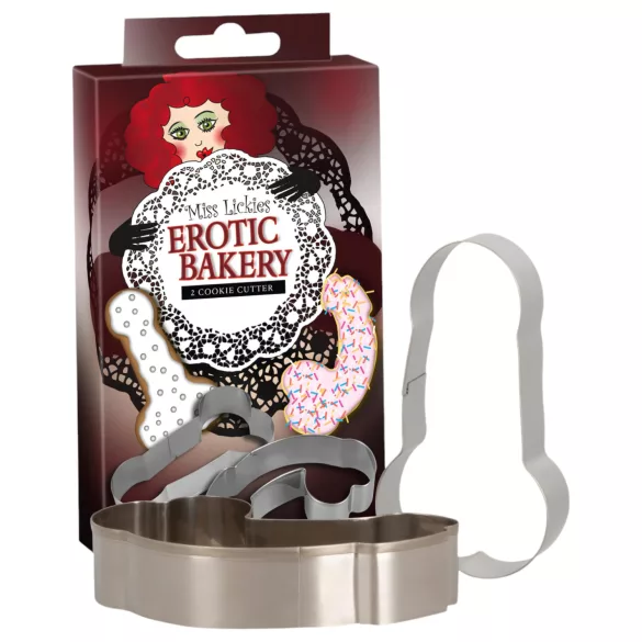 Kalup za kekse penis - set 2 kom
