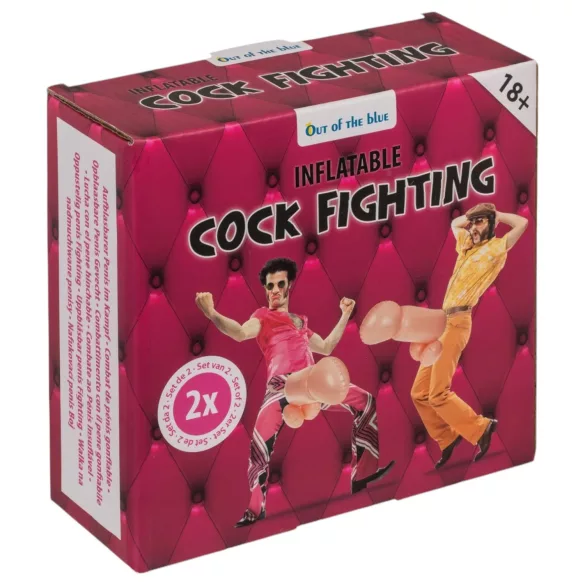 Cock Fighting - na napuhavanje strap-on penis - natur