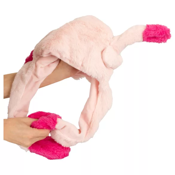 Kapa s pokretnim ušima - roza