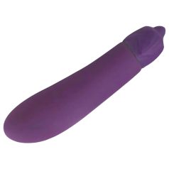   Lonely - vibrator u obliku patlidžana - silikon - ljubičasta