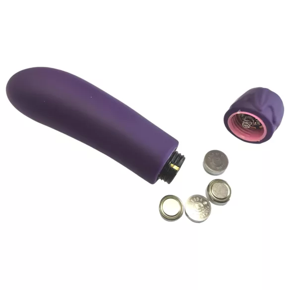 Lonely - vibrator u obliku patlidžana - silikon - ljubičasta