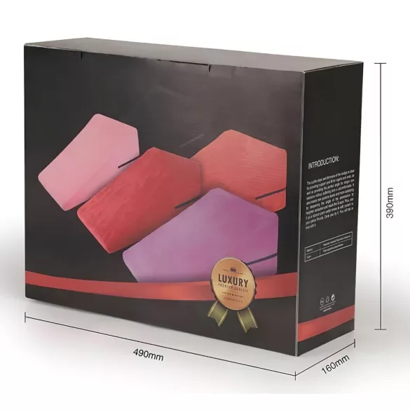Desirel Magic Pillow klin set za seks jastuka - mali + veliki (crveni)