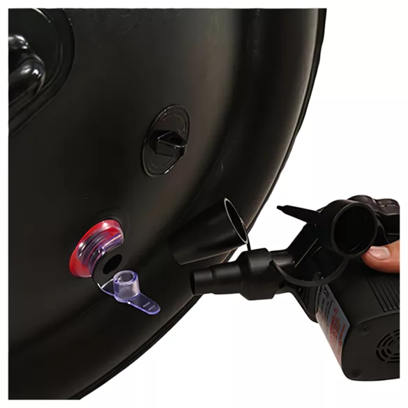 Magic Pillow - Fetiš seks jastuk na napuhavanje s lisicama - velik - crveni