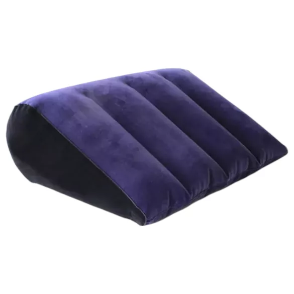Desirel Magic Pillow - klinasti seksi jastuk na napuhavanje (tamnoljubičasti)