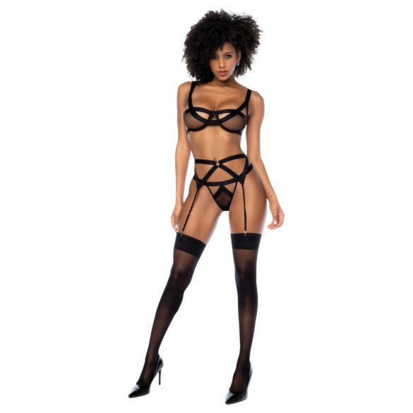 Mapalé - seksi komplet donjeg rublja (crni) - L/XL