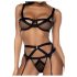 Mapalé - seksi komplet donjeg rublja (crni) - L/XL