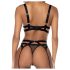 Mapalé - seksi komplet donjeg rublja (crni) - L/XL