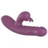 Funny Me Zečić Bunny - akumulatorski vibrator s klitoralnim stimulatorom (ljubičasta)