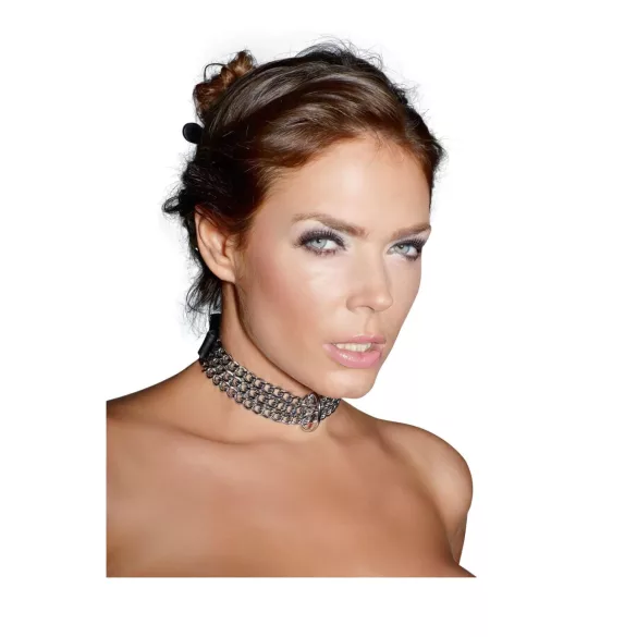 ZADO - ovratnik s lancem - srebrni