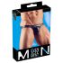 Svenjoyment - sjajni jockstrap (crni) - L