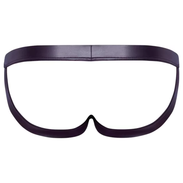 Svenjoyment - sjajni jockstrap - crna - XL