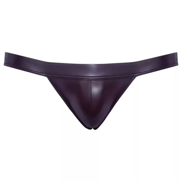 Svenjoyment - sjajni jockstrap - crna - XL