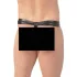 Svenjoyment - Tanga za muškarce s otvorenom stražnjicom (crna)