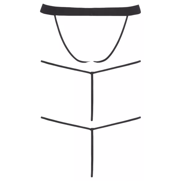 Svenjoyment - muški tanga set - crna - 3 dijela - S-L