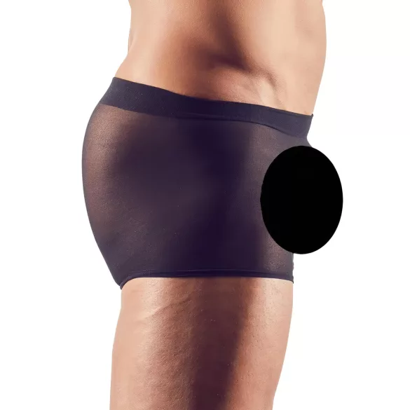 Svenjoyment - prozirni bokser set - crna - 2 dijela - S-L