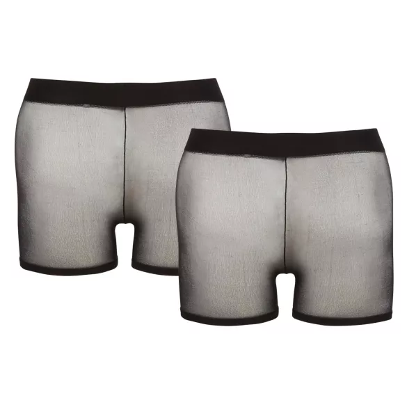 Svenjoyment - prozirni bokser set - crna - 2 dijela - S-L