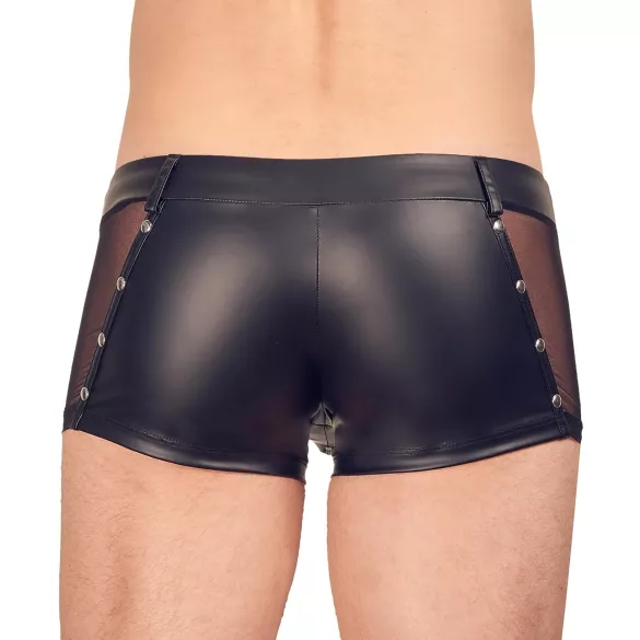 Svenjoyment - muške bokserice - sjajni izgled - crne - XL