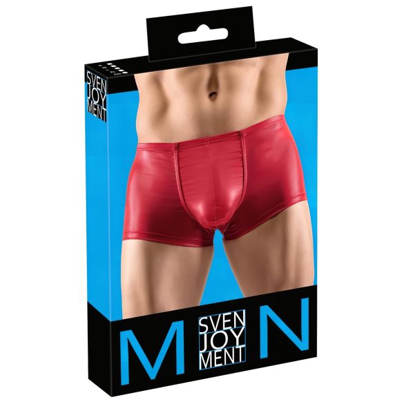 Svenjoyment - sjajni push-up bokserice (crvene) - 2XL