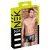 NEK - bokserice s nitnama i patentom (crna) - L