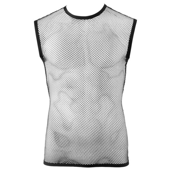 Svenjoyment - mrežasti top - crna