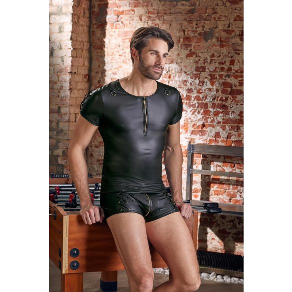 NEK - mat crna majica kratkih rukava za muškarce - 2XL