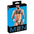 Svenjoyment - muški tanga kostim konobara - crno-bijeli set - L