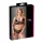 Cottelli Plus Size - čipkasti grudnjak set - crna - XXL