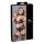 Cottelli Bondage - čipkasti sjajni set donjeg rublja (4 dijela) - L