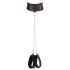 Cottelli Bondage - čipkasti sjajni set donjeg rublja (4 dijela) - L