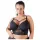 Cottelli Plus Size - grudnjak s čipkom i naramenicama (crni) - 95F