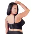 Cottelli Plus Size - grudnjak s čipkom i naramenicama (crni) - 95F