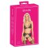 Poljubac - set donjeg rublja (crno) - L/XL