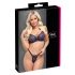 Cottelli Party - crni korzet grudnjak set - 85C/L