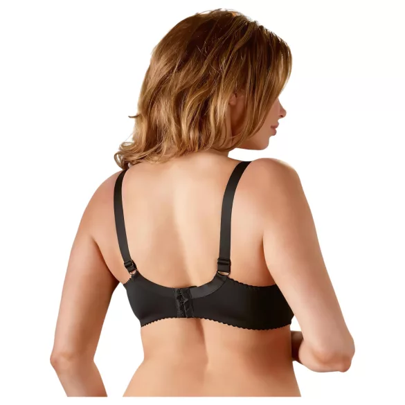 Cottelli Plus Size - grudnjak s podizanjem grudi - crna - 85E