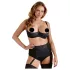 Cottelli Plus Size - grudnjak s podizanjem grudi - crna - 85E