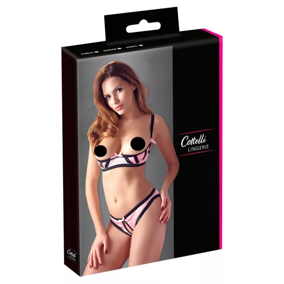 Cottelli - Set s prugastim grudnjakom - 85B/L