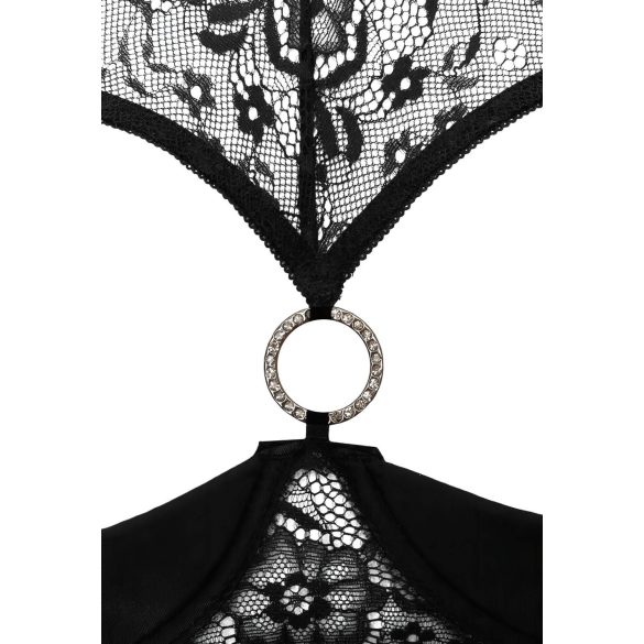 Cottelli - otvoreni grudnjak set - crna