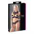 Cottelli - otvoreni grudnjak set - crna - 85B/L