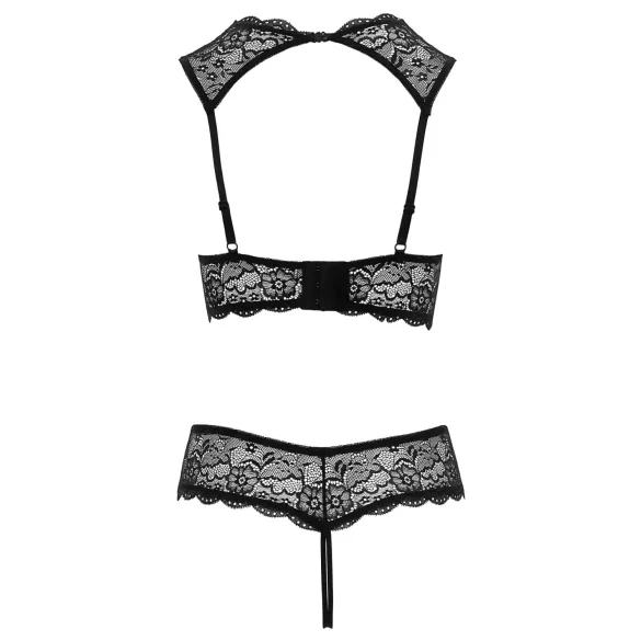 Cottelli - otvoreni grudnjak set - crna - 85B/L