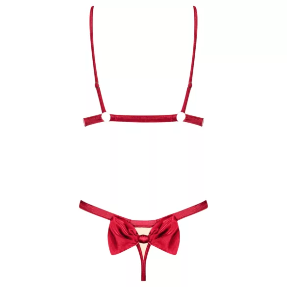 Obsessive - seksi donje rublje set - crvena - L/XL