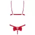 Obsessive - seksi donje rublje set - crvena - L/XL
