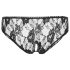 Cottelli - Otvorene gaćice bokserice (crne) - XL