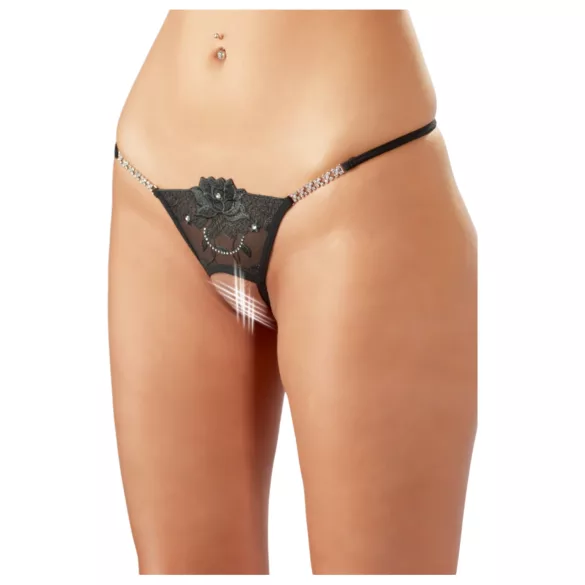 Cottelli - otvorene tange s cvjetnim sjajem - M/L