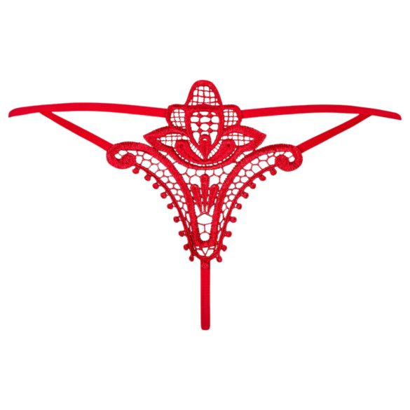 Obsessive Luiza - tanga s tulipanom (crvena)