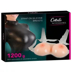 Cottelli - silikonske push-up umetne grudi - 2x600g